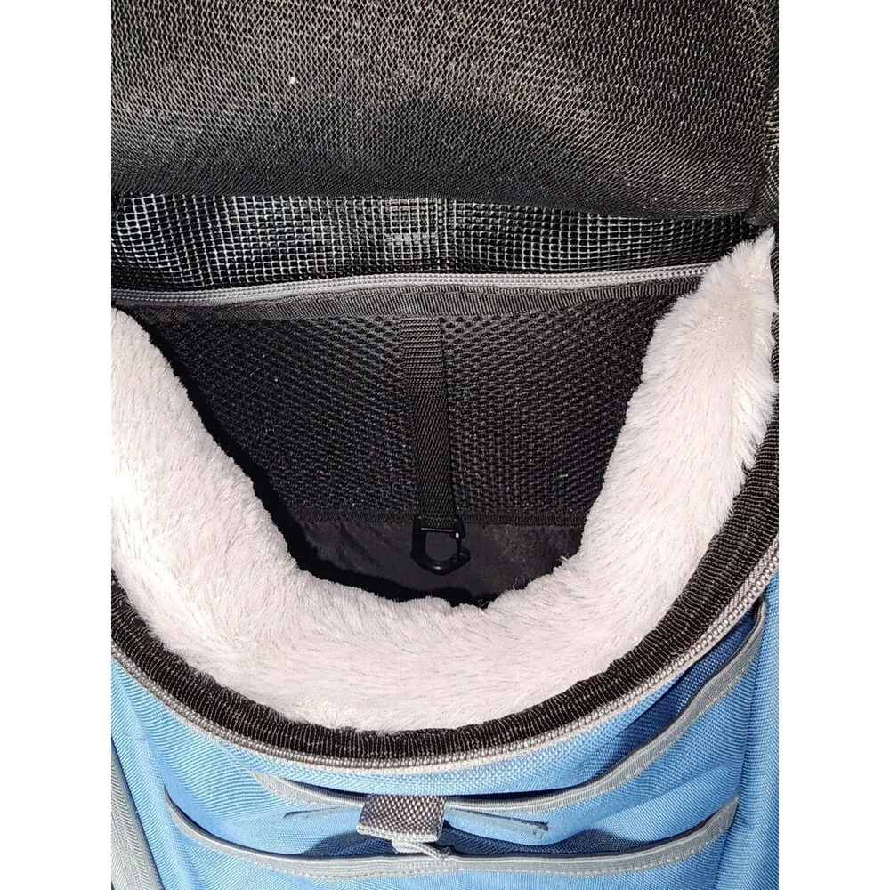 Sherpa Blue Pet Carrier Backpack - Comfortable Travel Dog Carrier